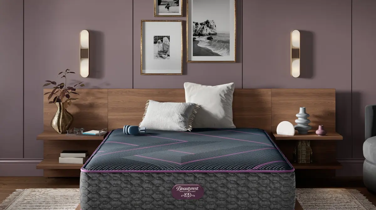 Beautyrest World Class Hybrid Level Three, pictured for the World Class Hybrid line