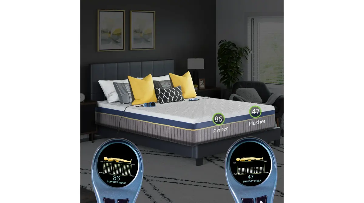 Supreme 10 inch 2-Zone Bed, product photo