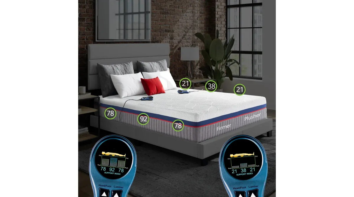 Ultra 16 inch 6 Zone Smart Zone Bed, product photo