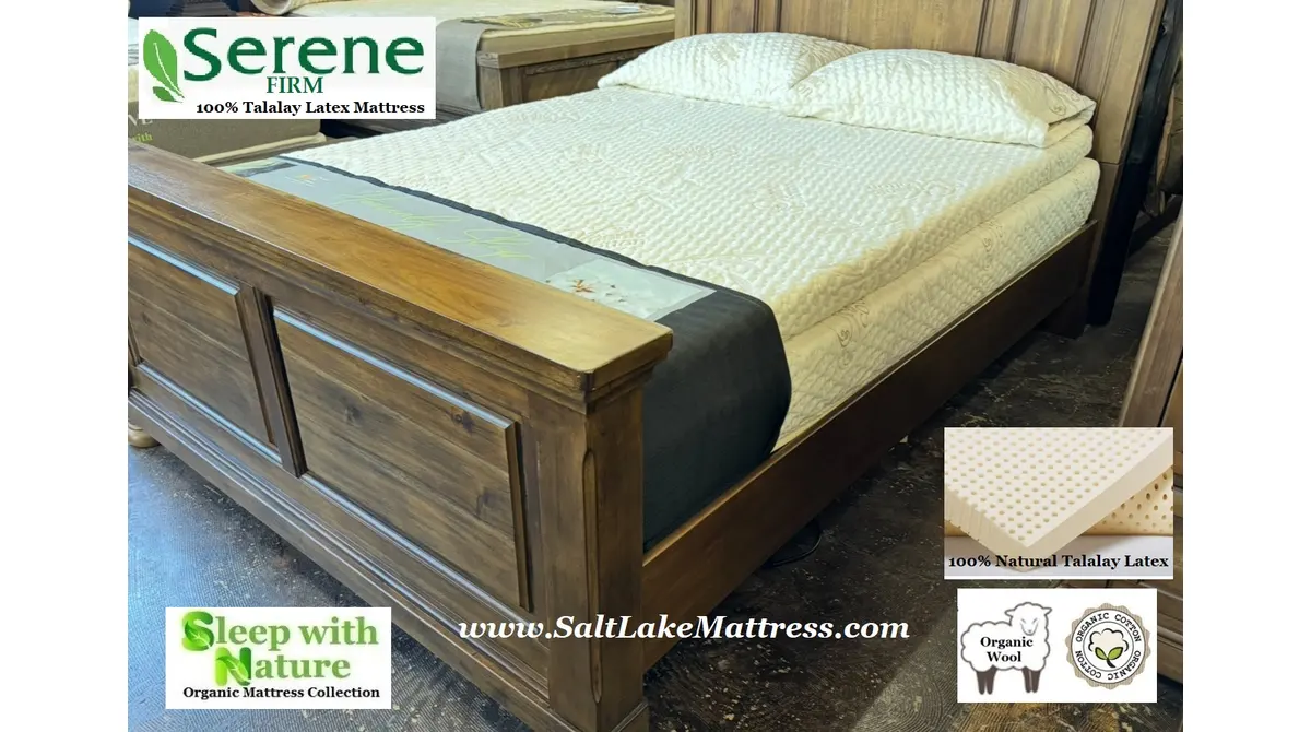 Serene Firm 100% Talalay and Dunlop Latex, product photo