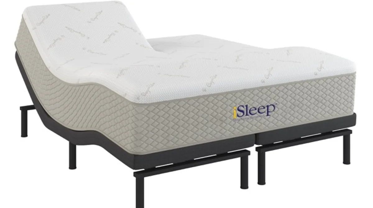 iSleep Split Head Mattress, product photo