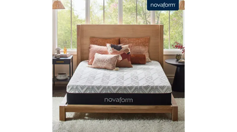 Advanced Back Support Plus 12 inch Responsive Foam Mattress, product photo