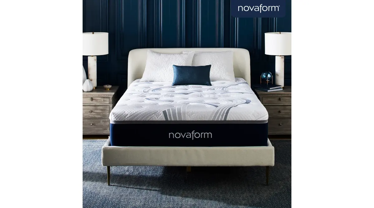 ComfortGrande Advanced 14 inch Gel Memory Foam Mattress, product photo