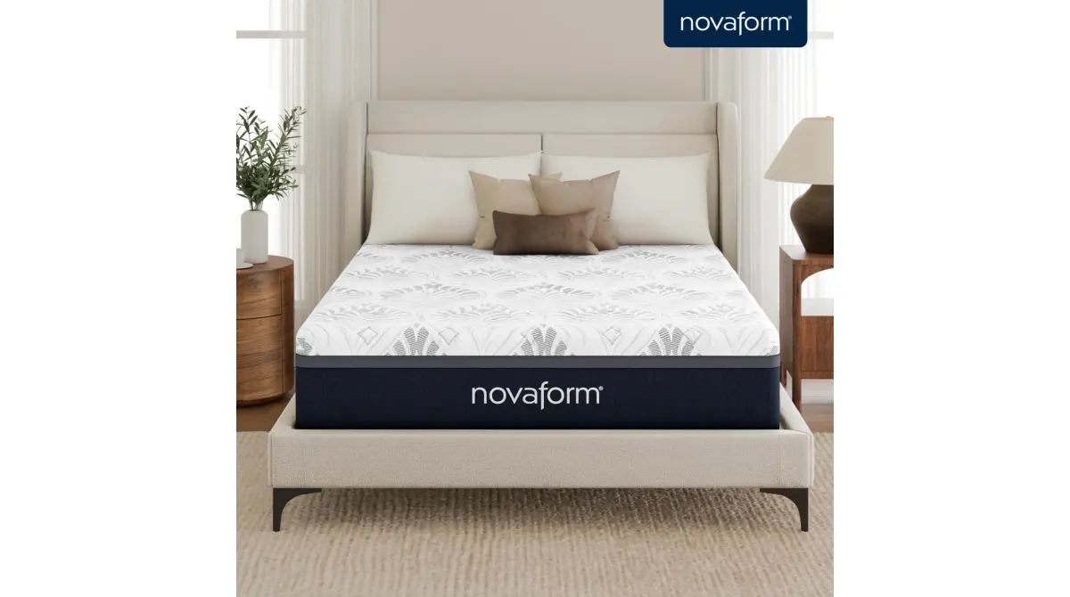 Serafina PerfectTemp 14 inch Gel Memory Foam Mattress, product photo