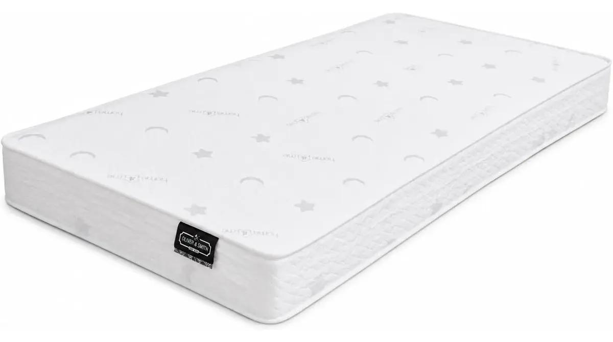 Water-Resistant 6-inch Hybrid Continuous Coil Euro Tight Top, Twin 38 x 75, product photo