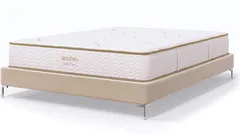 Saatva Modern Foam head-on studio photo