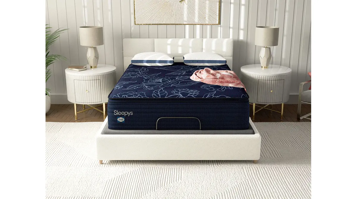 Sleepy's By Sealy Spring Plush Euro Top Mattress, product photo