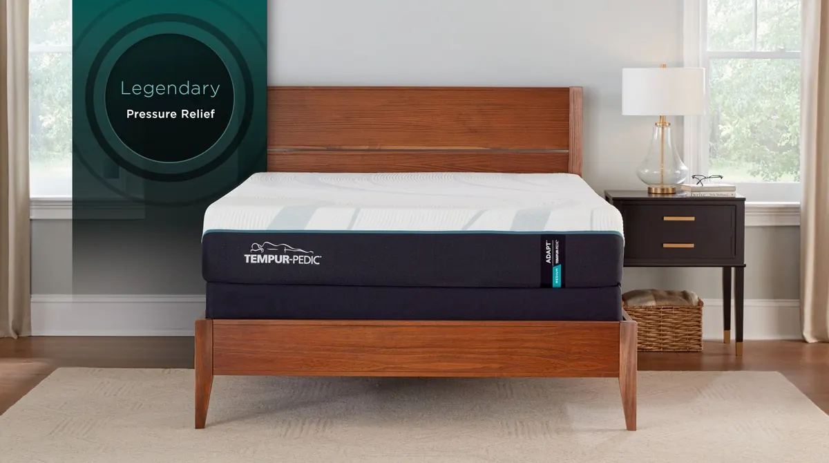 Tempur-Pedic TEMPUR-Adapt Medium memory foam mattress, brand studio photo