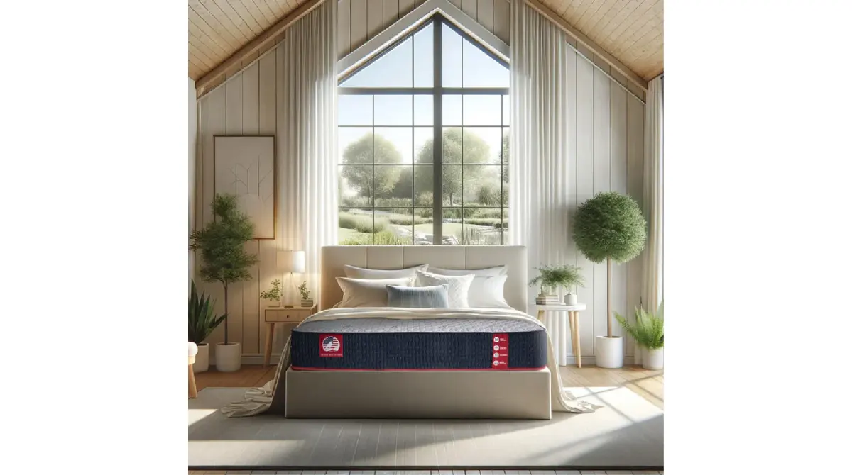 12-Inch Memory Foam Hybrid Essential Medium Firm, product photo