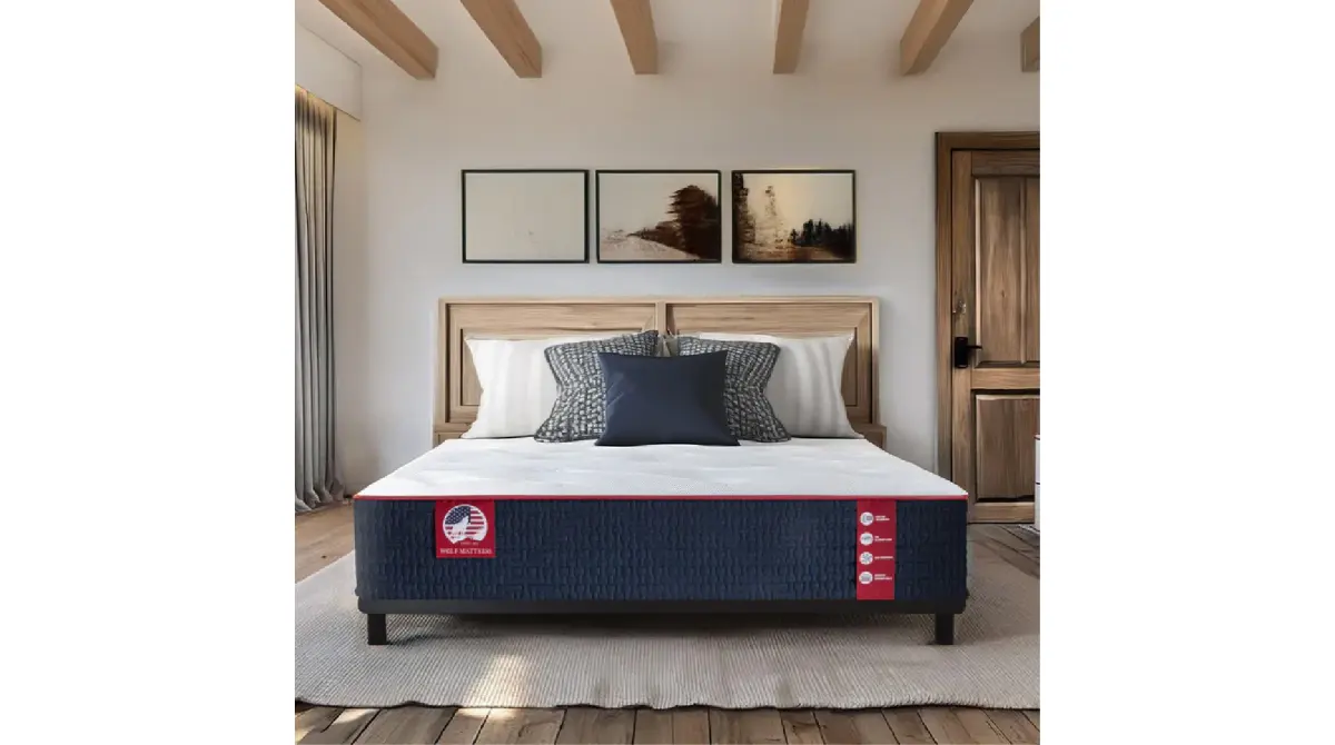 13-Inch Memory Foam Hybrid Premium Plush, product photo