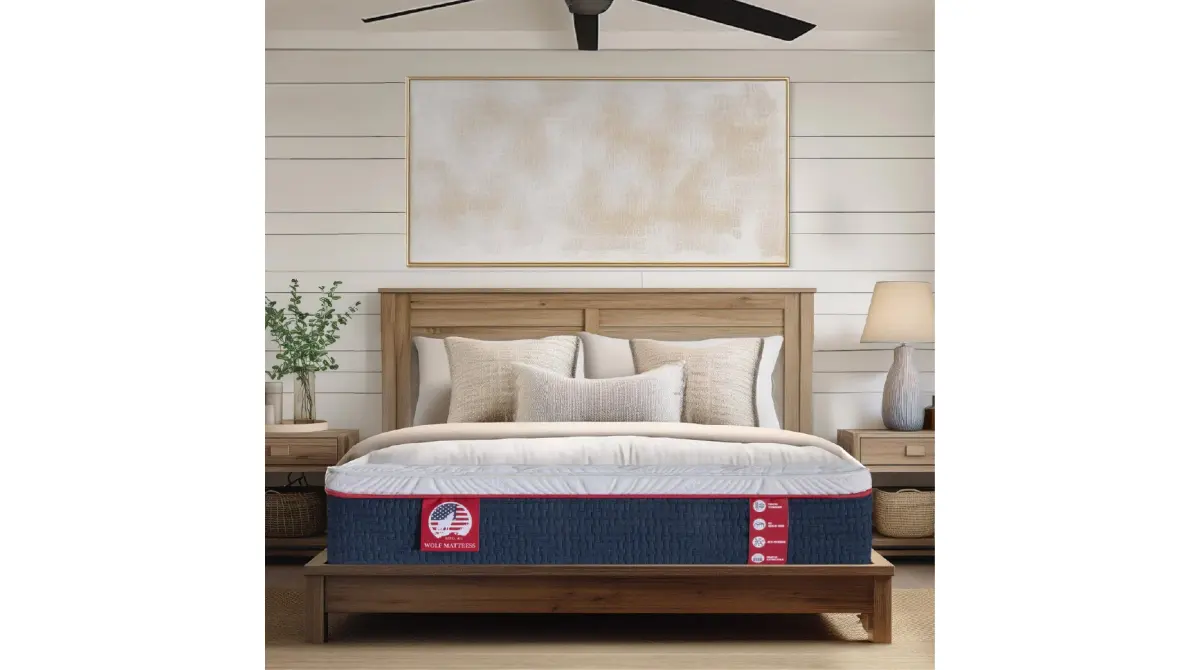 14-Inch Memory Foam Hybrid Elite Plush Pillow Top, product photo