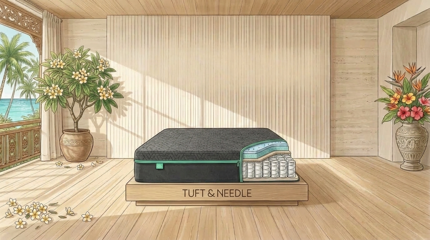 Tuft & Needle Original adaptive foam cutaway