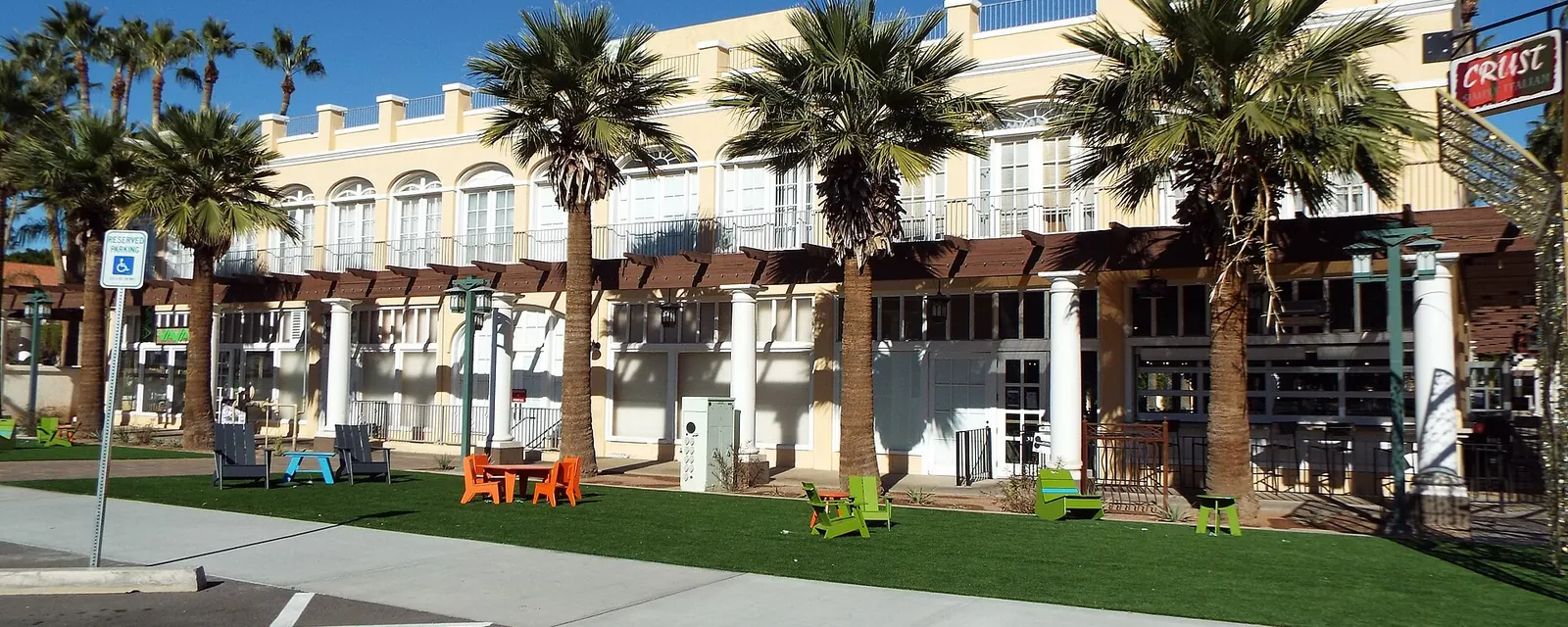 The historic San Marcos Hotel in downtown Chandler