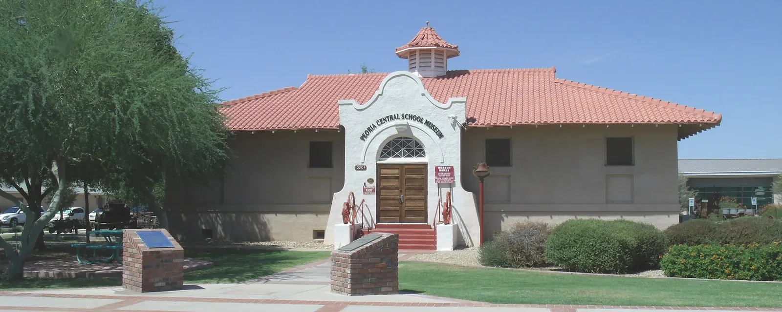 The old Peoria Central School, now a museum