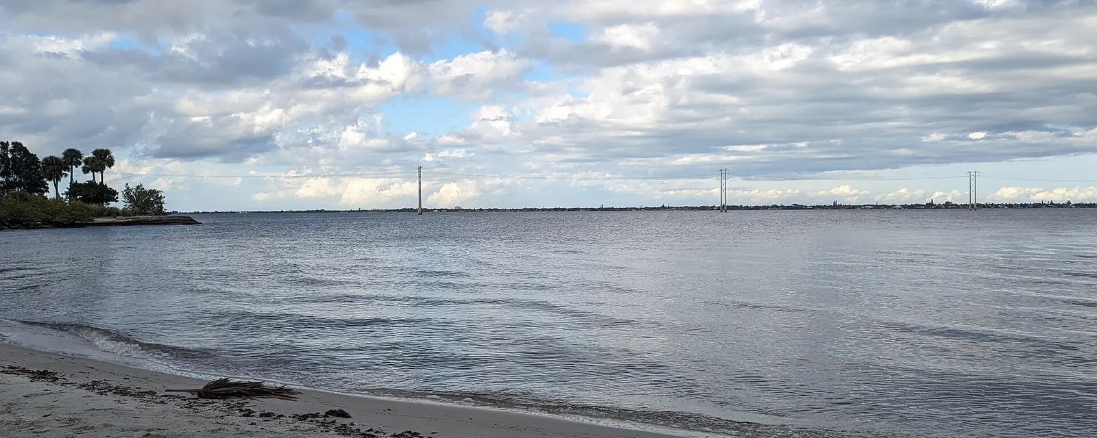 The Indian River from Castaway Point Park in Palm Bay