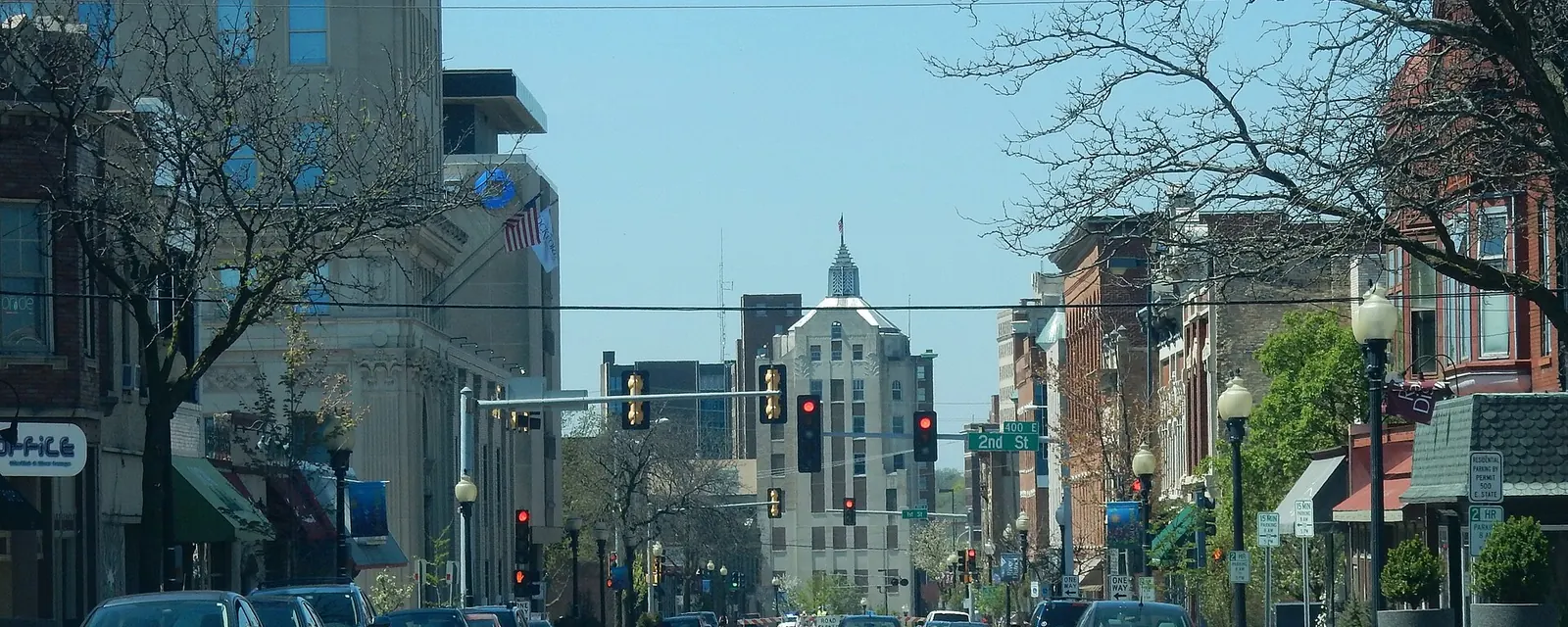 East State Street in downtown Rockford