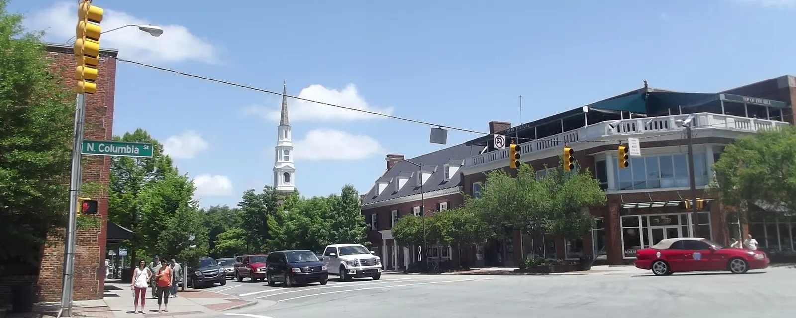 Franklin Street in downtown Chapel Hill