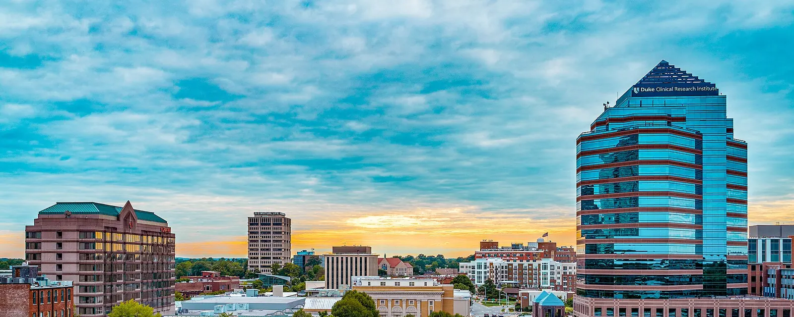 Downtown Durham skyline