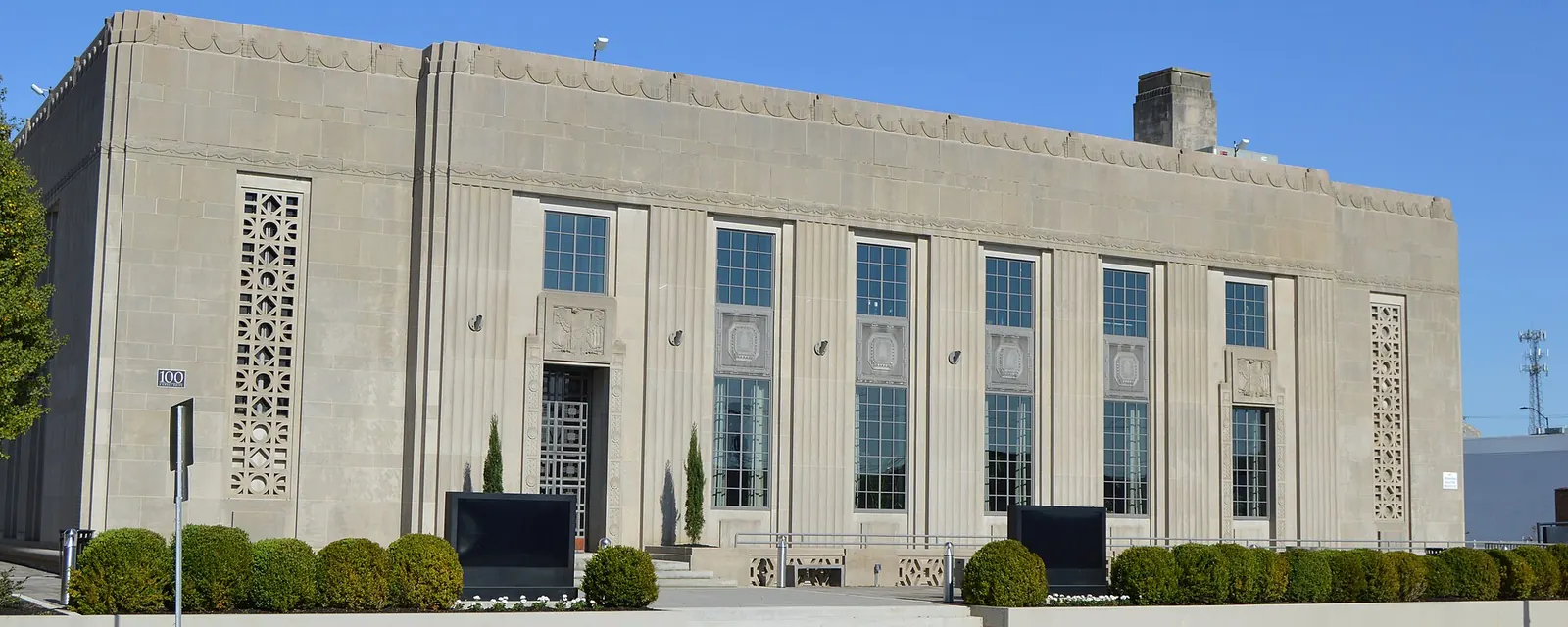 The former post office building in High Point