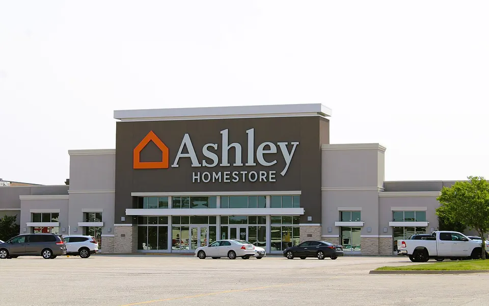 An Ashley HomeStore storefront (photo from another location)