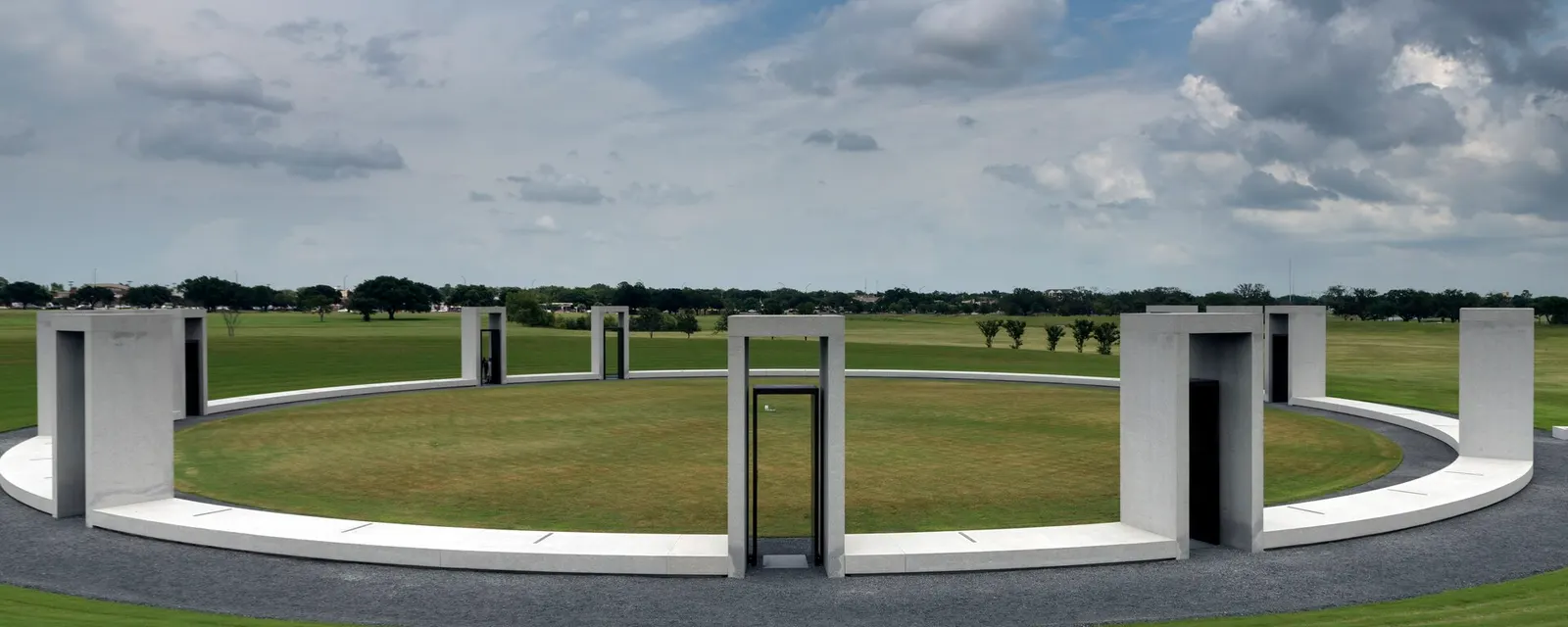 The Bonfire Memorial on the Texas A&M campus in College Station