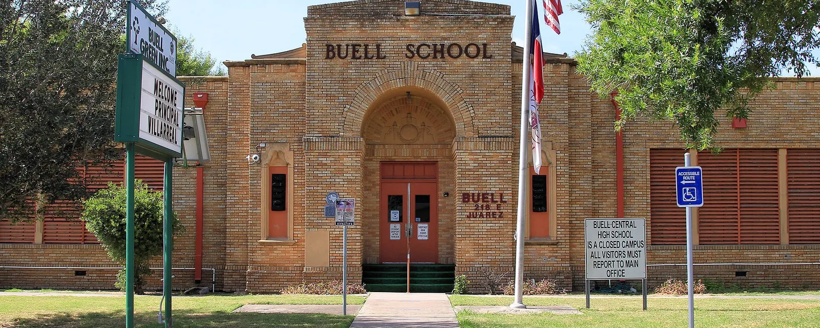 The historic Buell School in Pharr