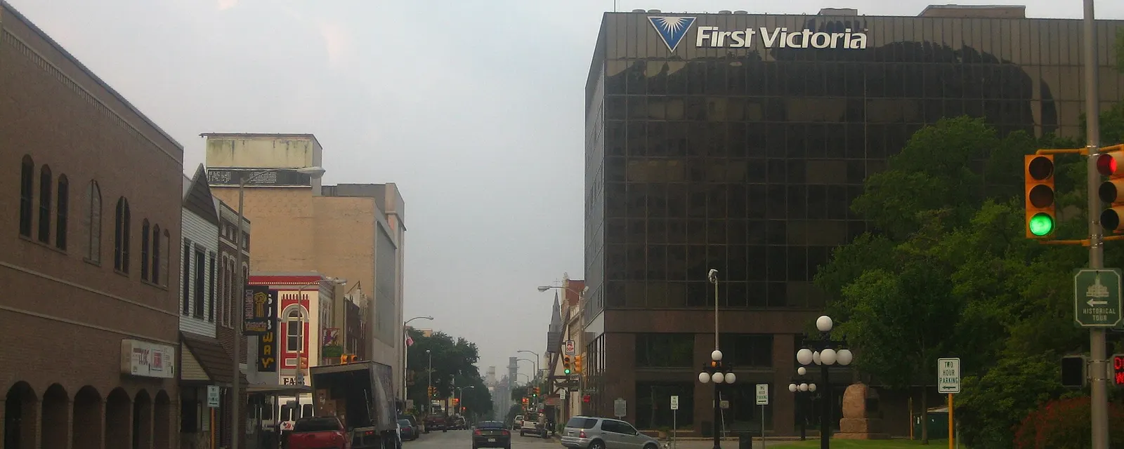 Main Street in downtown Victoria